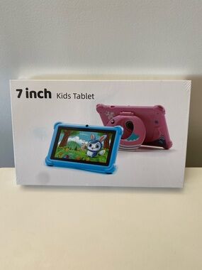 7-inch Kids Tablet - Pink - Child-Friendly Tablet